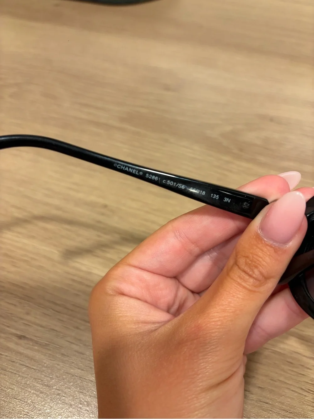 Chanel 5286 Black Oversized Polarized Sunglasses – Made in Italy